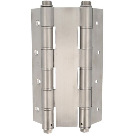AMIG  Charnière va-et-vient double action  3033  180 x 133,5 x 3 mm  Acier inoxydable AISI 304  Mat (1/5)