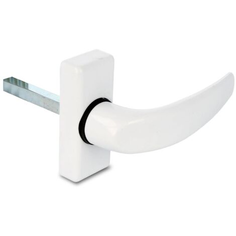 AMIG  Poignées de porte en aluminium  DELTA  121 x 72 mm  Aluminium  Blanc (1/5)