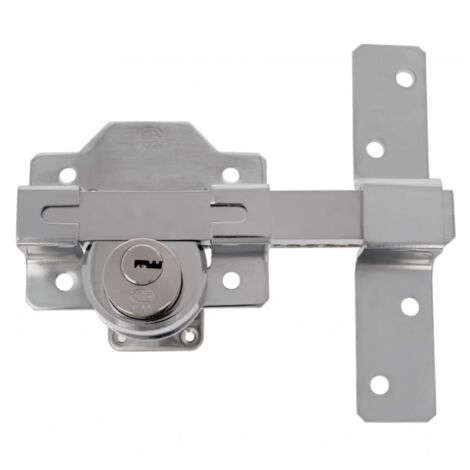 AMIG  Verrou de sécurité  5  105 x 170 mm  Acier  Chromé brillant (1/5)