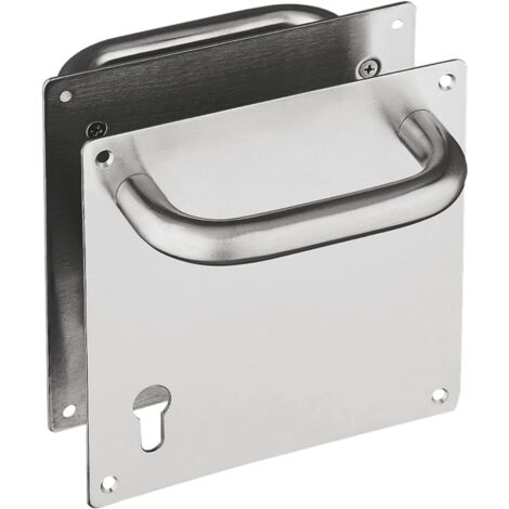 AMIG  Poignée de tirage  2  180 x 180 mm  Acier inoxydable AISI 304  Mat (1/5)