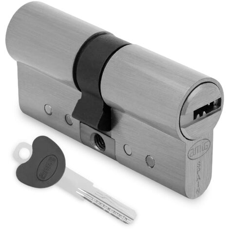 AMIG  Cylindre  10000  90 (45-45)  Laiton  Chromé mat (1/4)