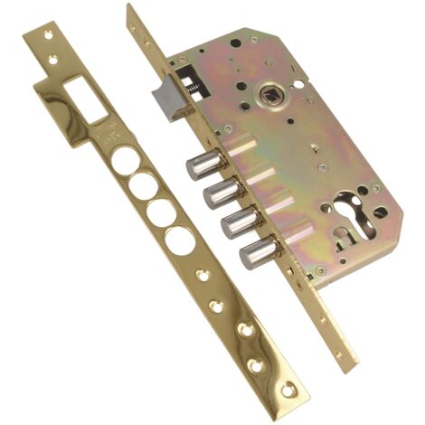 AMIG  Serrure encastrée  100  50/85  Acier  Laitonné verni (1/5)
