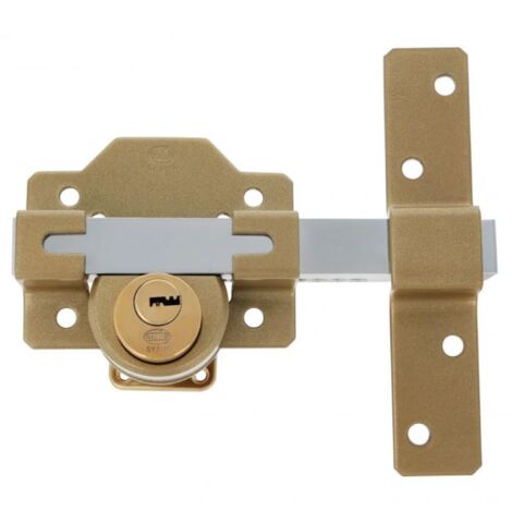 AMIG  Verrou de sécurité  41  88 x 153 mm  Acier  Martelé (1/5)