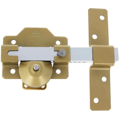 AMIG  Verrou de sécurité  3  88 x 153 mm  Acier  Or (1/5)
