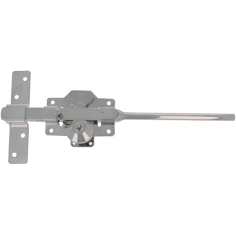 AMIG  Verrou de sécurité  2 LR  105 x 170 mm  Acier  Chromé brillant