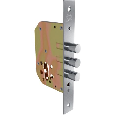 AMIG  Serrure encastrée  1102  50 mm  Acier  Chromé mat (1/5)