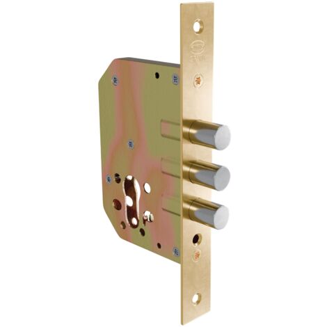 AMIG  Serrure encastrée  1102  50 mm  Acier  Laitonné (1/5)