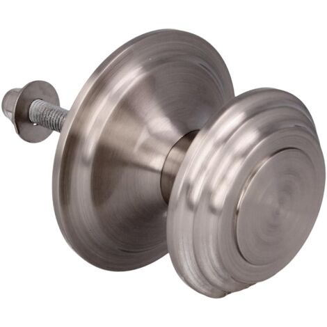 AMIG  Bouton de porte d´entrée  13  Ø76 mm  Laiton  Chromé mat (1/5)