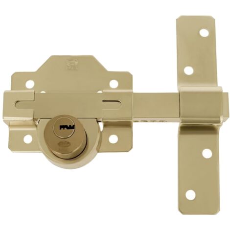 AMIG  Verrou de sécurité  6  88 x 153 mm  Acier  Or (1/5)