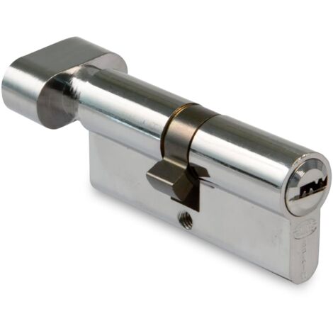 AMIG  Cylindre  9800 BOUTON  60 (30-30)  Laiton  Chromé brillant (1/2)
