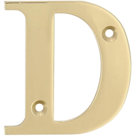 AMIG  Lettres laiton  4'' - 100 mm  Laiton  Poli (1/5)