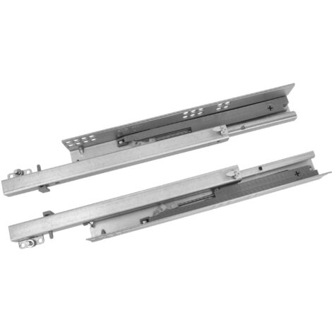 AMIG Coulisse pour tiroir amortis 40 400 mm Acier Zingué (1/5)