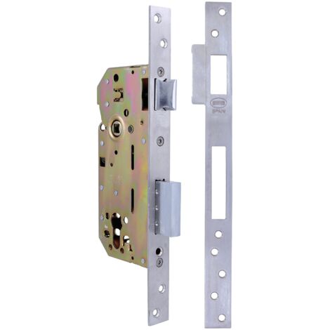 AMIG  Serrure encastrée  200 BASE  50/85  Acier  Chromé mat (1/4)