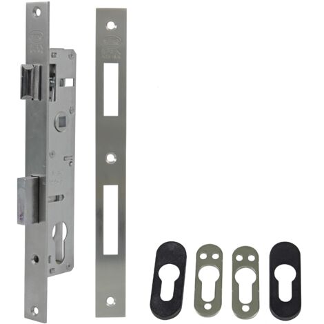 AMIG  Serrure encastrée  720E  27/85  Acier inoxydable AISI 304  Mat