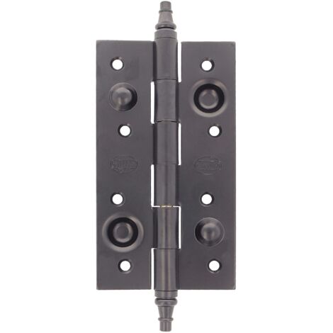 AMIG  Charnière sécurité  561  150 x 82 x 3 mm  Acier  Noir (1/5)