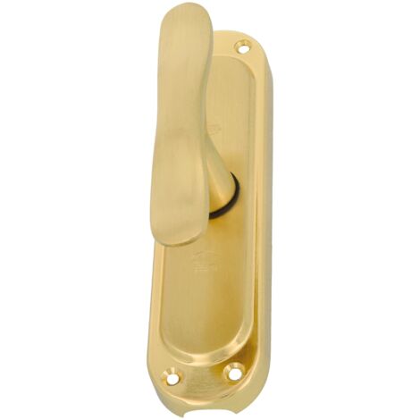 AMIG  Crémone en applique  AIURI  164 x 41 mm  Zamak  Laitonné verni
