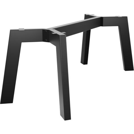 MetaloPro Barax Special Extreme structure de table – Pieds en A en acier, revêtement par poudre, design robuste pour table à manger ou bureau 180x80x72 cm
