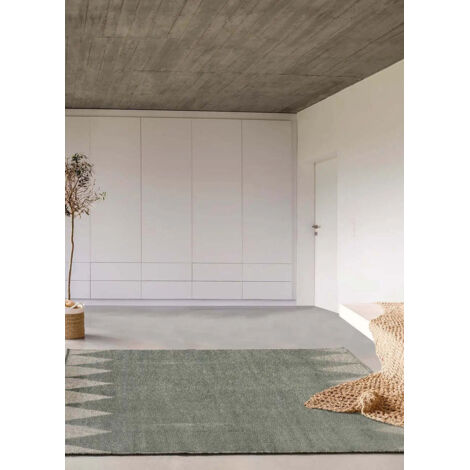 ATTICGO Tapis ethnique FARASHE 52 Gris 160x230 cm (1/5)