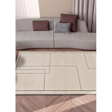 ATTICGO Tapis géométrique LOS ANGELES LINES 53 Multicolore 80x150 cm (1/5)