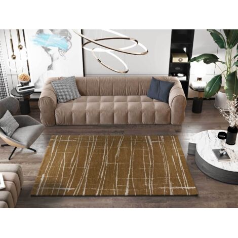 ATTICGO Tapis abstrait VENUS 23 Cuivre 120x170 cm (1/4)