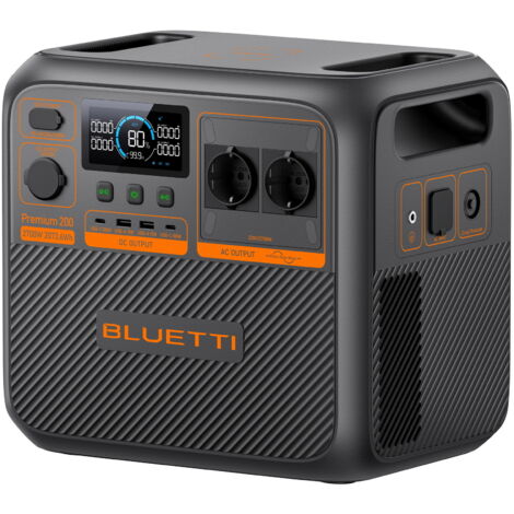 Station électrique BLUETTI Premium 200 V2 (AC270P), Batterie 2073,6 Wh