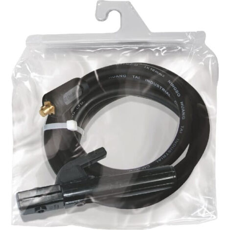 GYS – Porte-électrode Shark X200.35 150/200A – Câble 4m 16mm² – Connecteur texas 10/25 CM25.14 – Pour soudage à l'arc