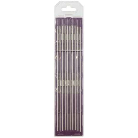 GYS Lot de 10 électrodes Tungstène E3 - 0467 - 2.00 mm