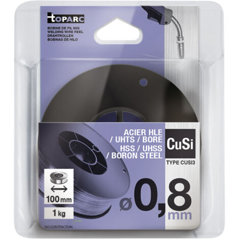 GYS - Bobine fil mig cusi 3 Ø 0.8 - 1KG - D.100 - AWS A - 086692 - Ce produit de marque GYS est neuf.