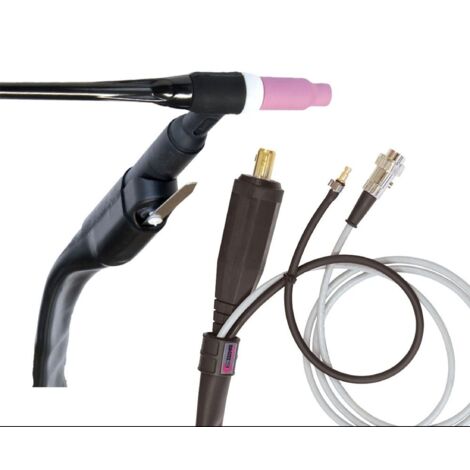 GYS - Torche TIG grip SR26L à lamelle - 4M - CONNEC 35/50 - 044463 - Ce produit de marque Gys est neuf.