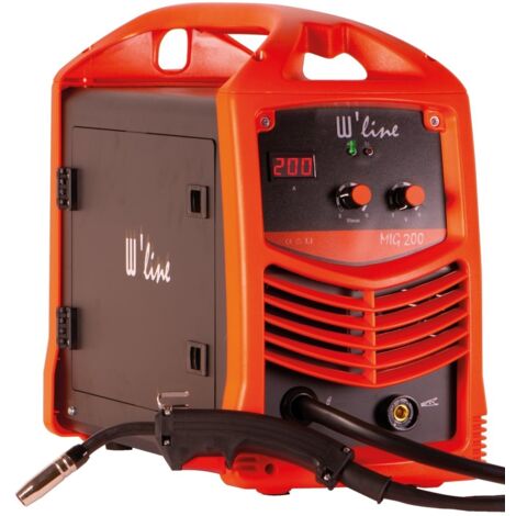 Weld'line - Poste à souder MIG-MAG portable 7,0 KVA 230V Monophasé - MIG 200