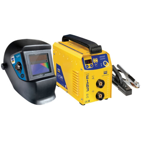 Banyo – Poste à souder MMA GYSMI E163 – 160A – Soudage TIG lift et MMA Pulse – Électrodes Ø 1,6 à 4 mm – Masque LCD 9/13 inclus