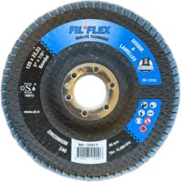 DISQUE A LAMELLES D125 GRAIN 40 BOMBÉ FIL FLEX