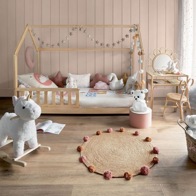 ATMOSPHERA CREATEUR D'INTERIEUR Cama Infantil - Mimbre 90 x 190 cm