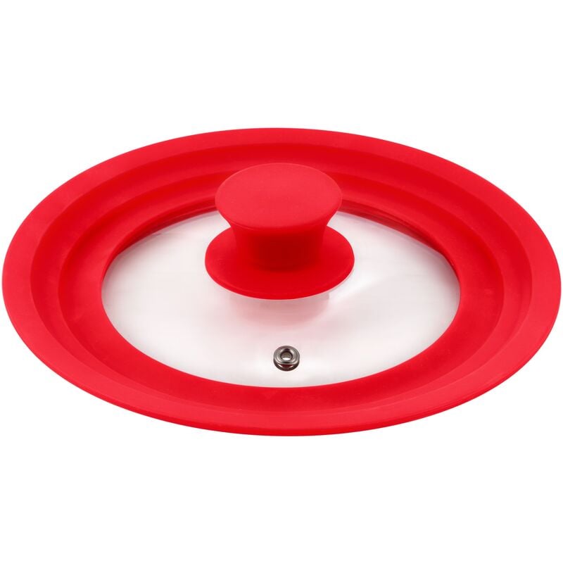 Tapa Universal San ignacio jolie 161820cm batería de cocina q3253 16 18 20cm cristal rojo