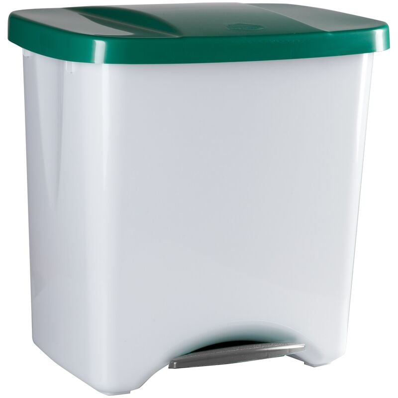 Denox Den111 Pedalbin 50 litros verde 475x360x480