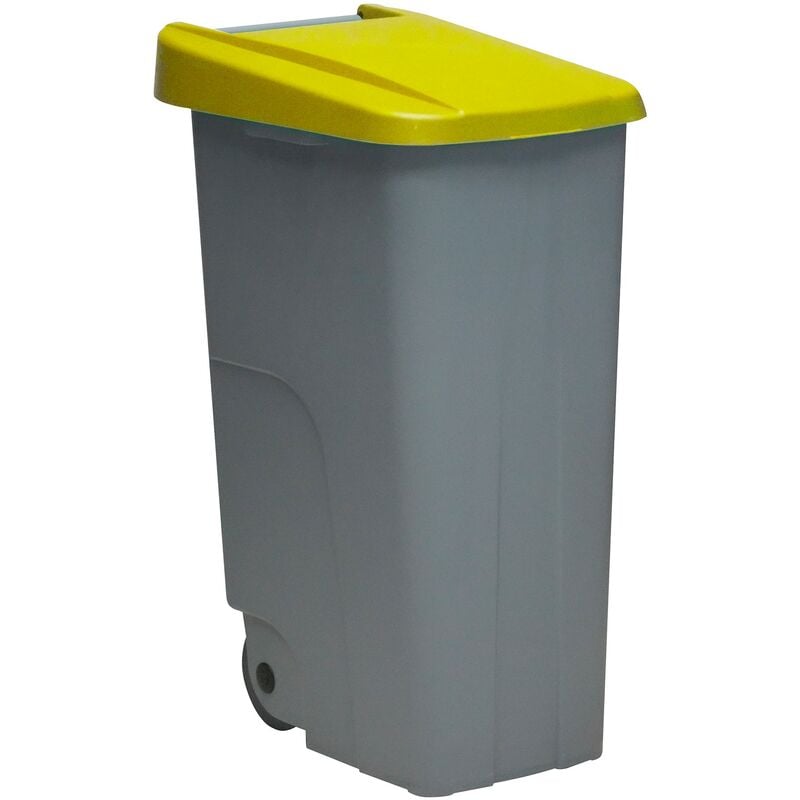 Pack reciclaje Contenedor Reciclo 85 litros cerrado c/u: 170 litros  totales, en 2 contenedores, en