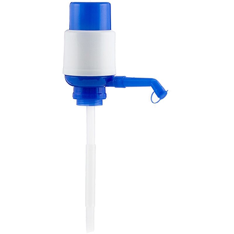 Dispensador manual de agua embotellada, compatible con garrafas de 5, 8 y 10 litros.