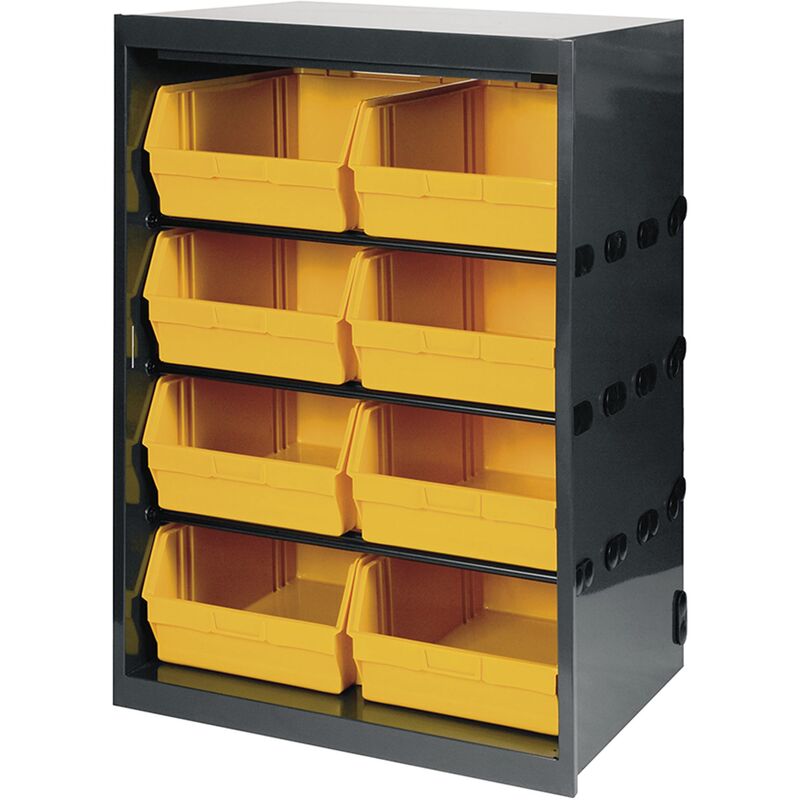 24 Bin Parts Storage Rack Trays