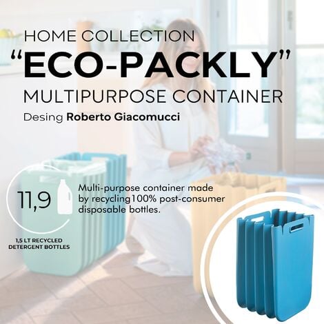Cubo de reciclaje ecológico 30 litros de 2 compartimentos, reciclaje de  basura / cubos de reciclaje, Gran Capacidad, para Papel, Vidrio y Plástico,  Id - Well-Home