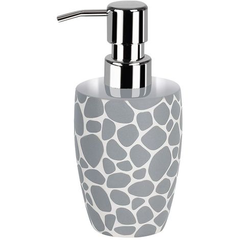 Dispensador jabon baño darwin 300 ml Gris