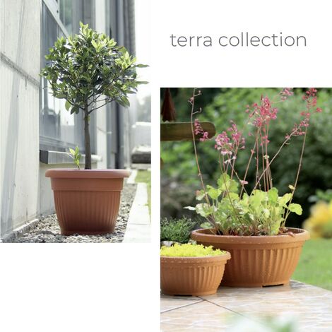 Macetero Colgante AGRO 0,8L., Dimensiones (mm) 160x160x100, Color Terracota | Leroy Merlin