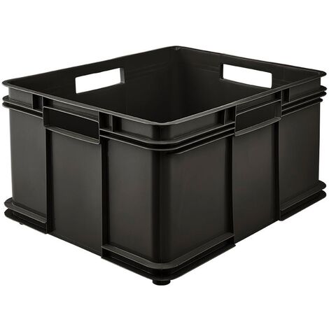 Keeeper Lot De 2 Boîtes De Rangement Eurobox L, Plastique ECO (PP), 43