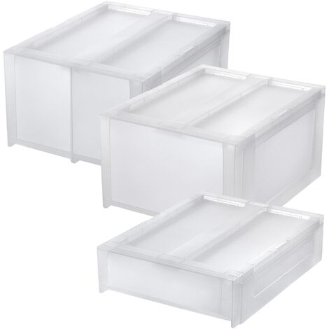 Bandeja de clasificación con tapas, caja organizadora de plástico con  divisores, 41 compartimentos ajustables con asa, clasificadores y  organizadores