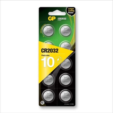 GP Pack 5 Pilas Botón CR2025 3V