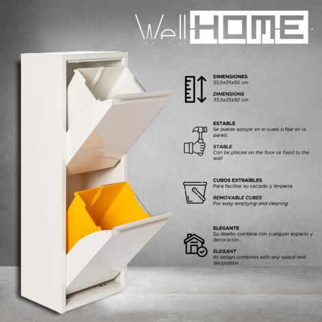 Saladier En Bambou Blanc 30 Cm - WELL HOME - Déco Naturelle Et Moderne