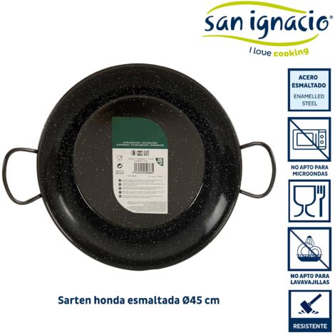 Sartén Honda Esmaltada 22 cm - Ideal para Cocina Tradicional Sartén Honda Esmaltada 22 cm - Ideal para Cocina Tradicional