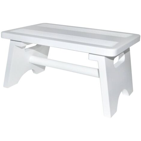 WELL HOME - Taburete multifunción 'Ara' desmontable Blanco