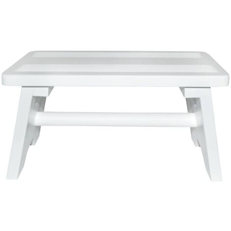 WELL HOME - Taburete multifunción 'Ara' desmontable Blanco