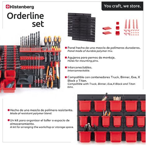 Caja de herramientas Kistenberg Orderline