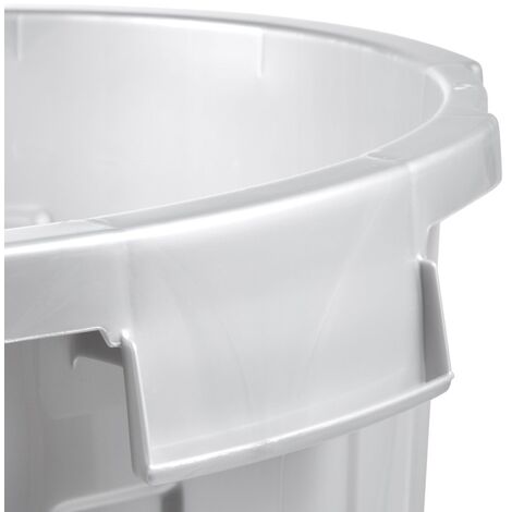 Cubo de basura ECO / papelera polivalente con tapa cerrable, Grande,  Plástico resistente (PP), 23 l, Mats, Verde